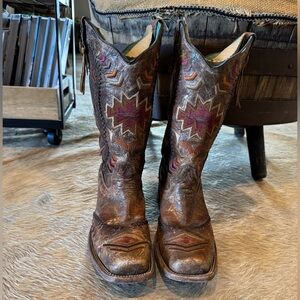 Women’s Corral C2915 Cognac SZ 9 Boots